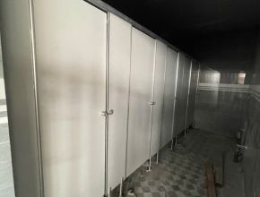 Thi công vách ngăn tấm composite phòng tắm và nhà vệ sinh Công ty Cơ Khí Nam Phát